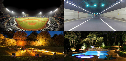 Project LED flood lighting 240w