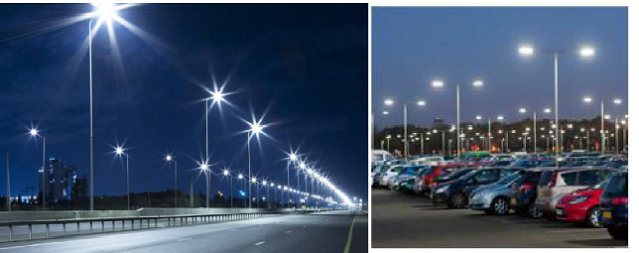 Outdoor Photocell LED Street Lighting