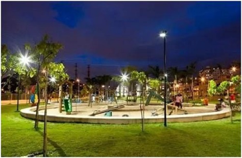 Why lighting is important for parks and public areas?